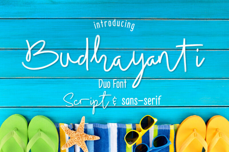 Budhayanti Script - Font Duo