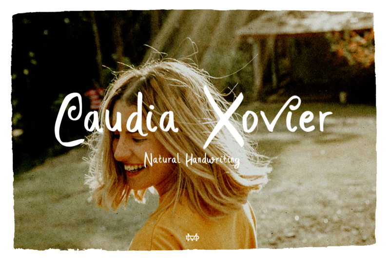 Caudia Xovier - Handwritten Font