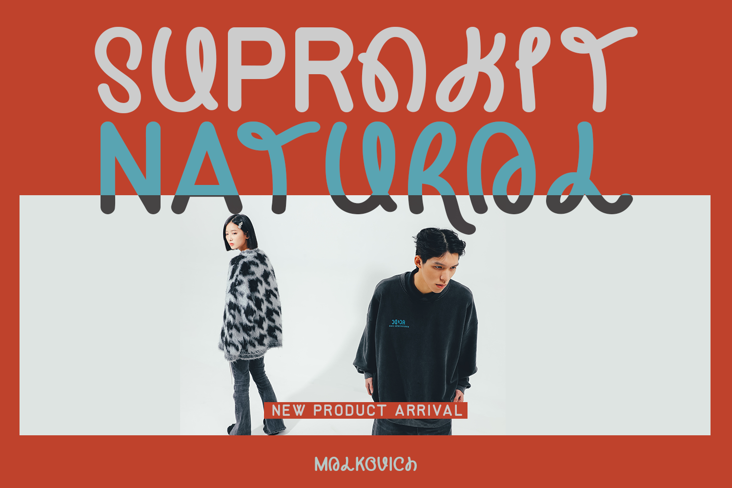 Malkovich - Unique Font - Image 7
