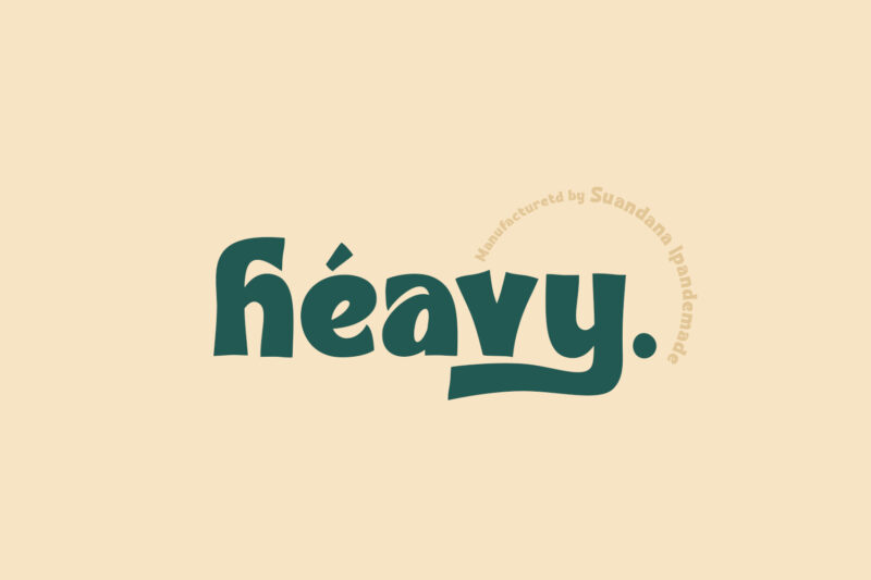 Heavy - Bold Font Demo
