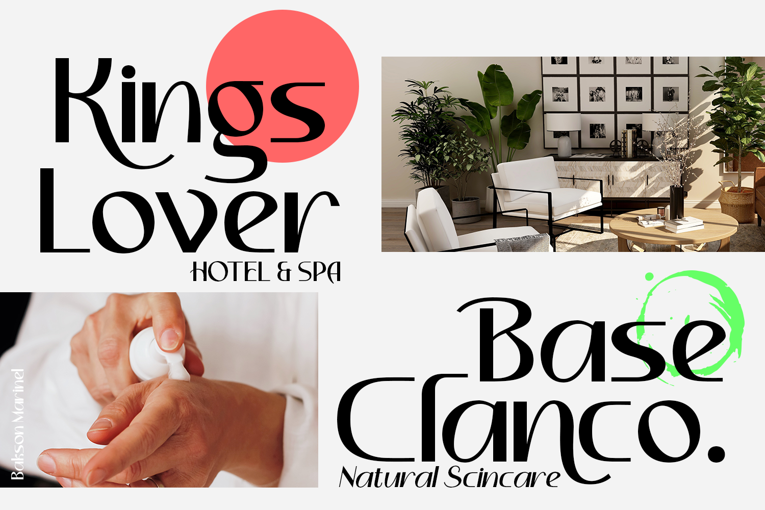 Bakson Marinel - Modern Display Sans - Image 4