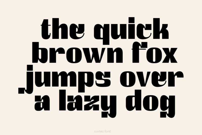 Cortes Retro Font - Image 10