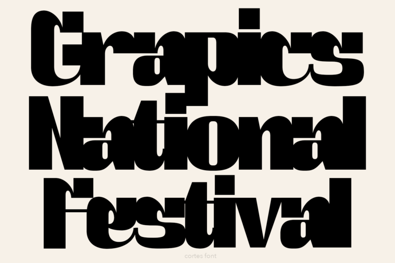 Cortes Retro Font - Image 2