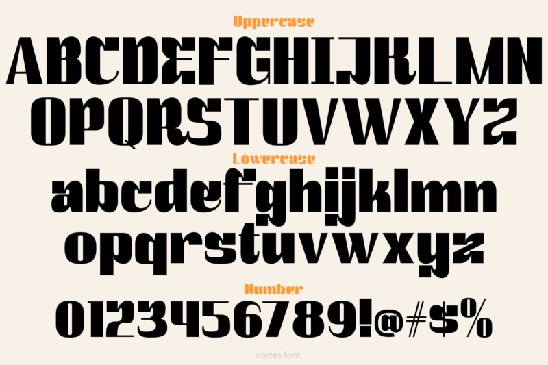 Cortes Retro Font - Image 6