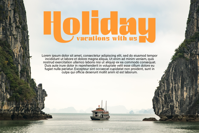 Cortes Retro Font - Image 7