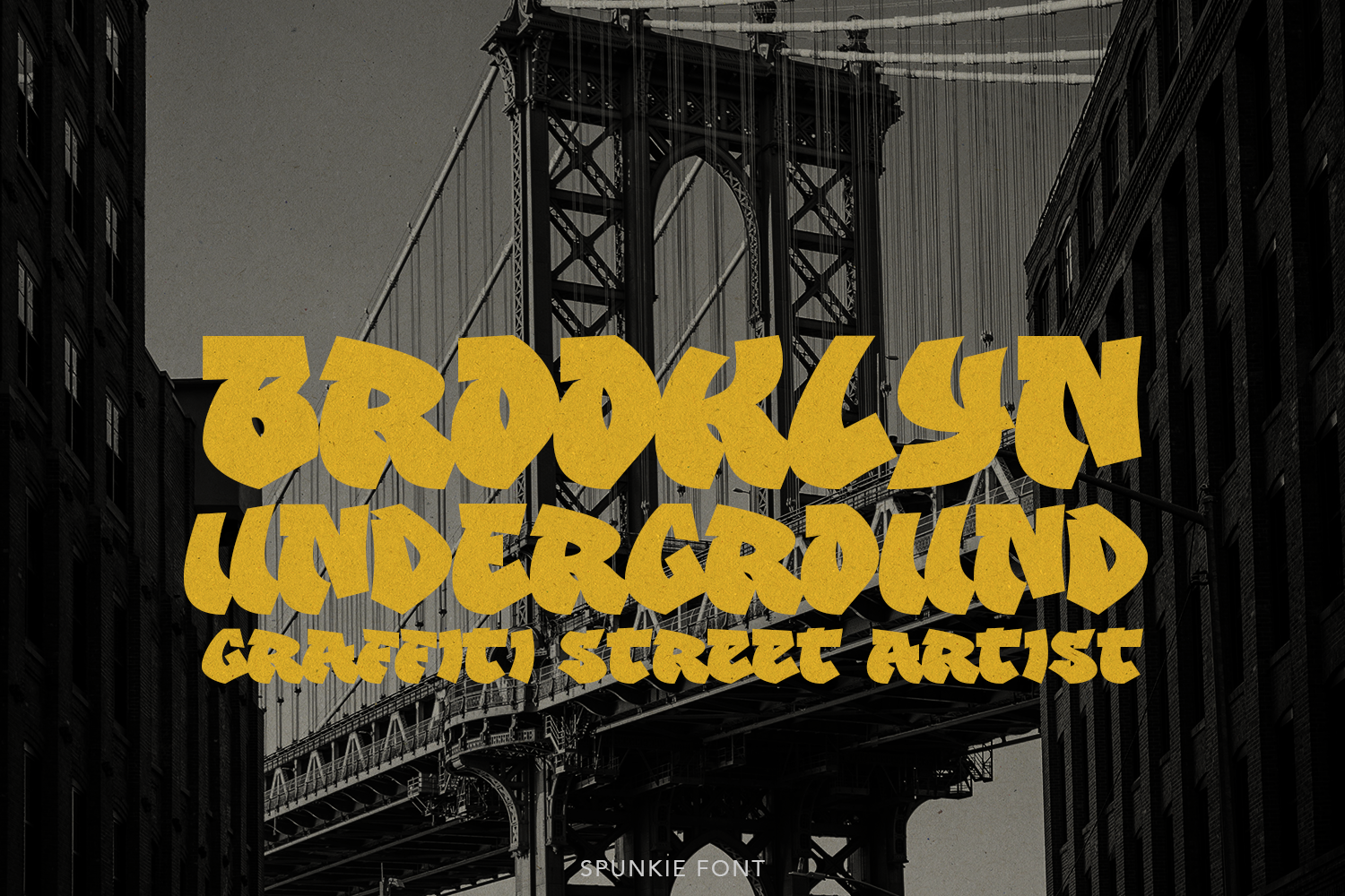 Spunkie Graffiti Font - Image 2