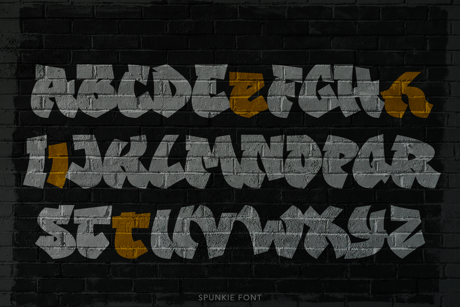 Spunkie Graffiti Font - Image 3