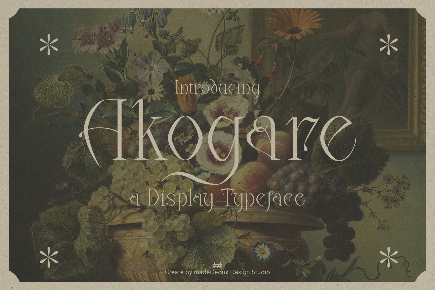 Akogare Display Font