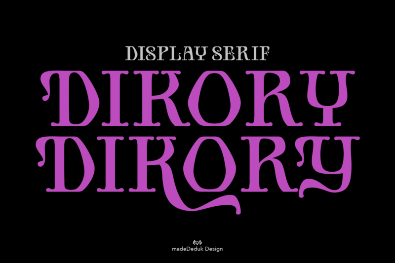 Dikory Display Serif
