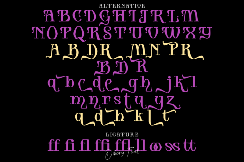 Dikory Display Serif - Image 10