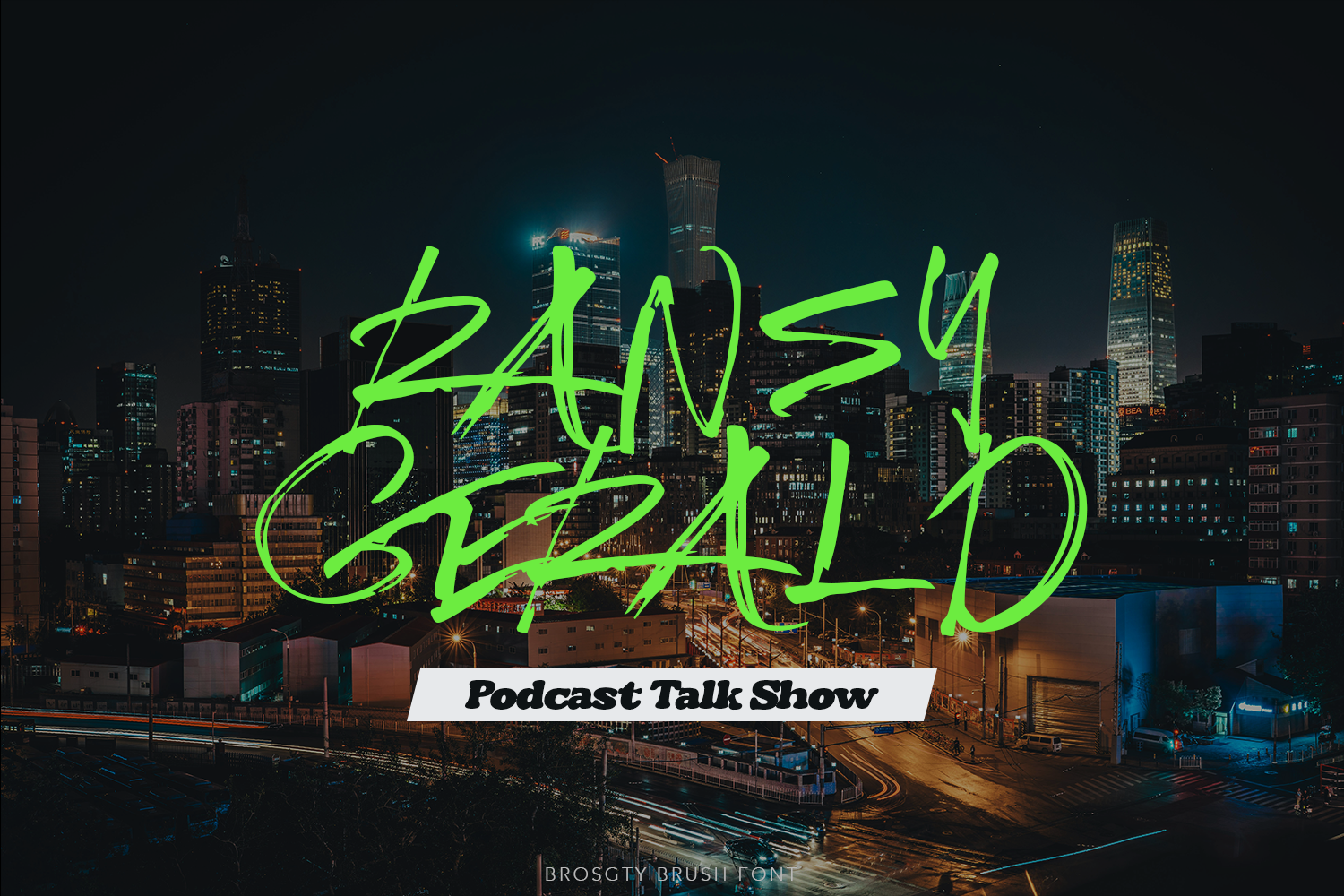 Brosgty Brush Font - Image 10