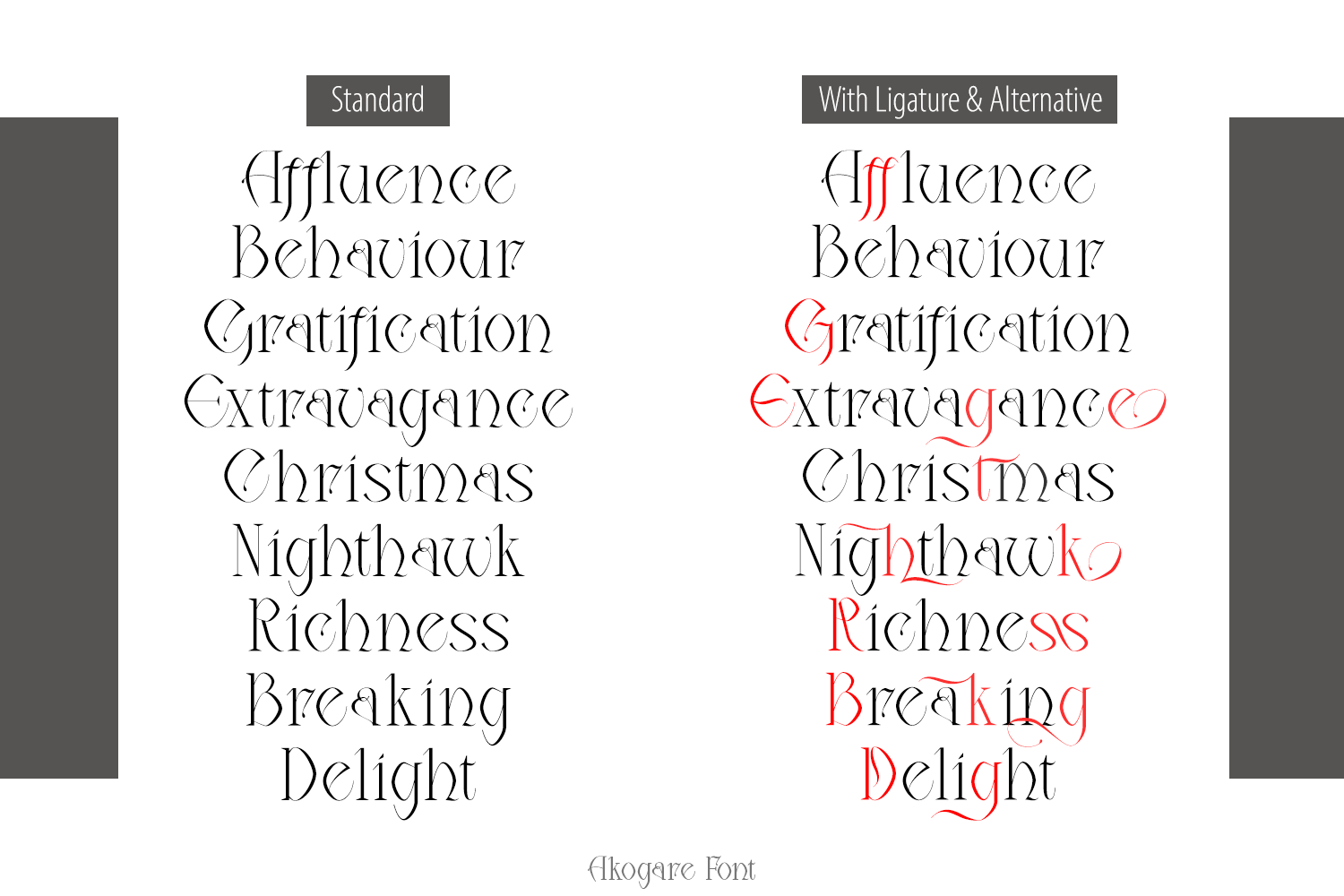Akogare Display Font - Image 2