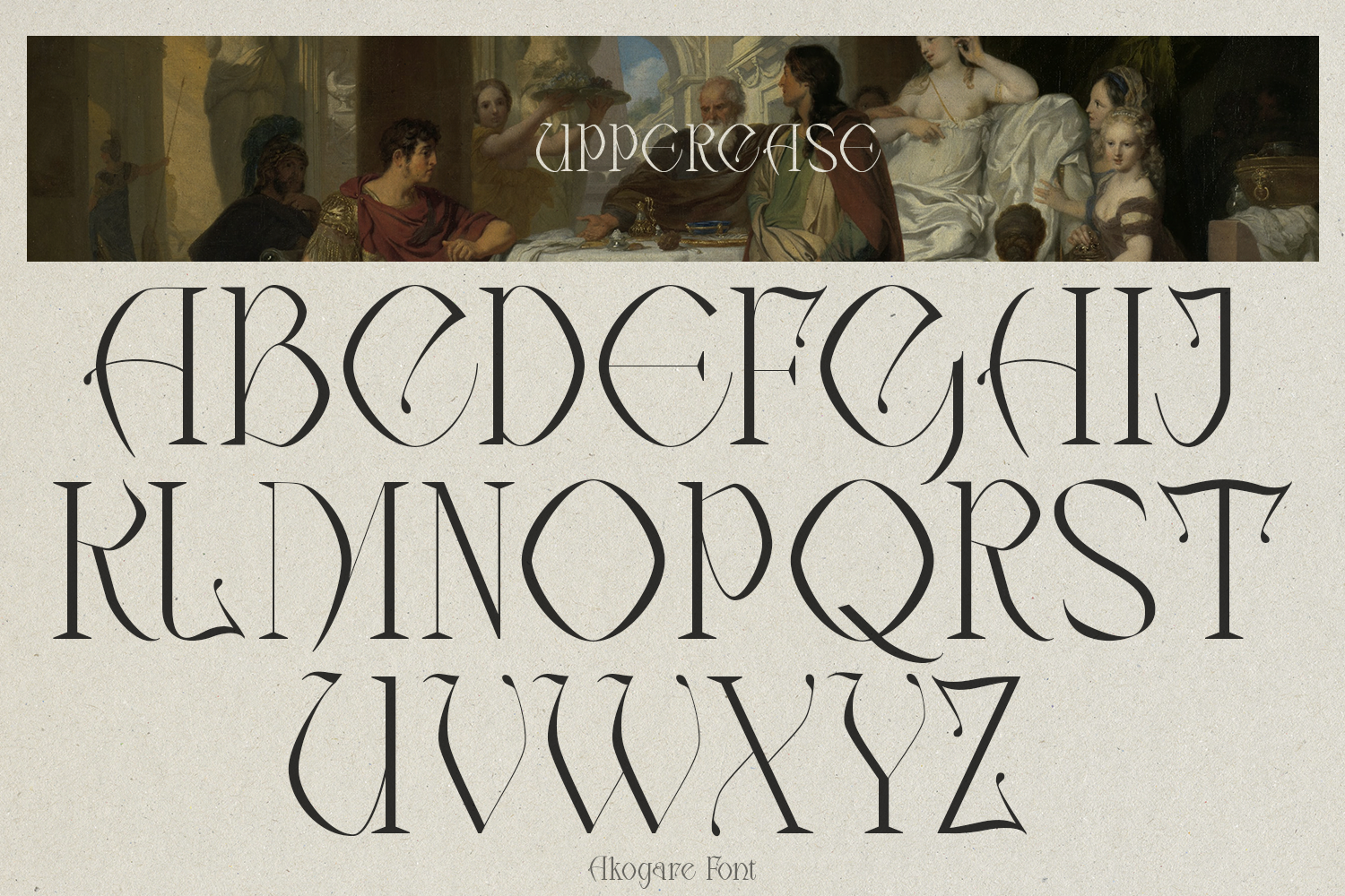 Akogare Display Font - Image 3