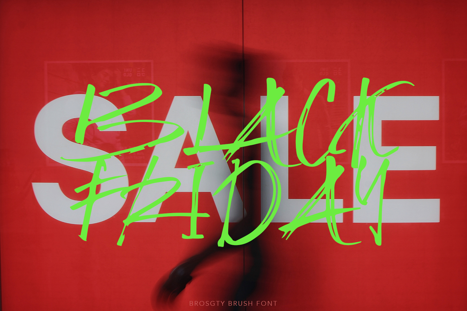 Brosgty Brush Font - Image 3