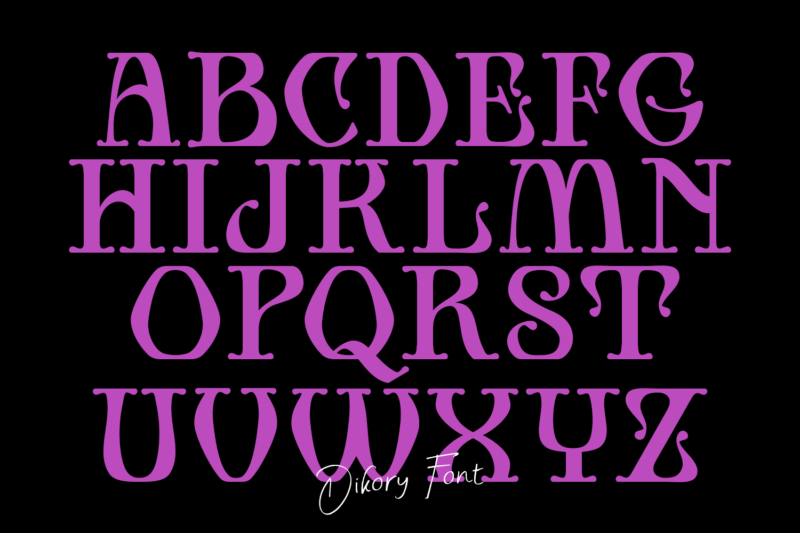 Dikory Display Serif - Image 3