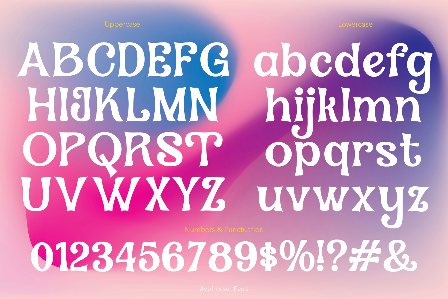 Avolisse Classic Font - Image 4