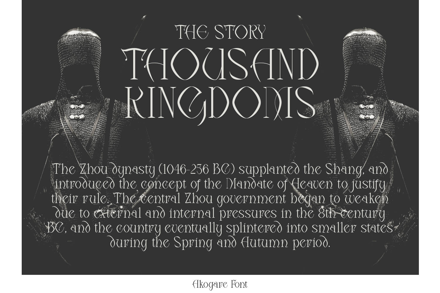 Akogare Display Font - Image 5