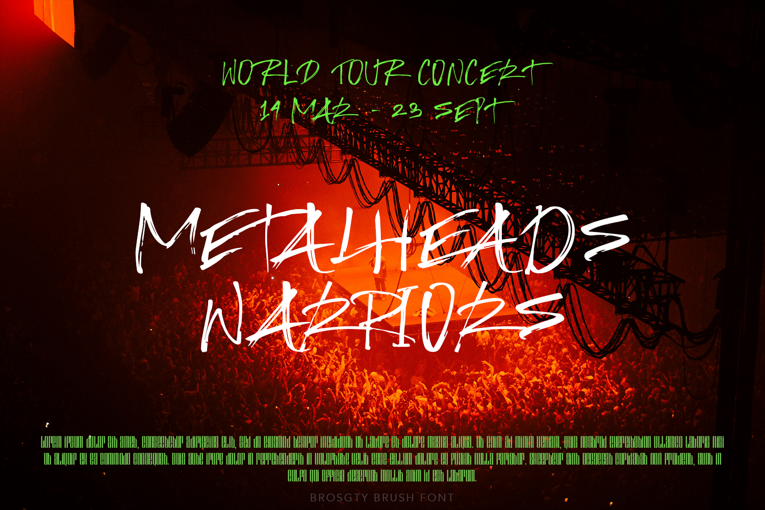 Brosgty Brush Font - Image 5