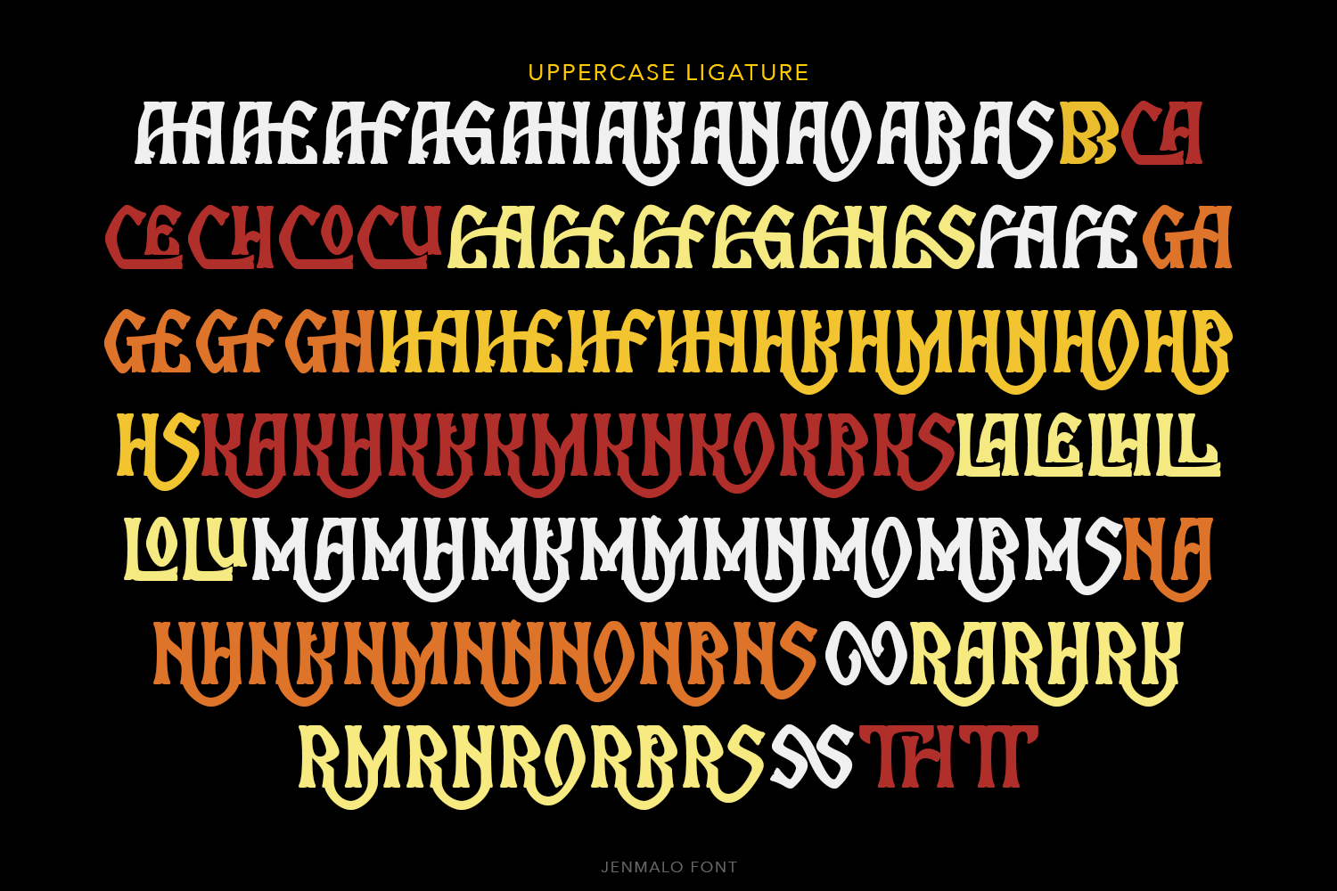 Jenmalo Display Font - Image 13