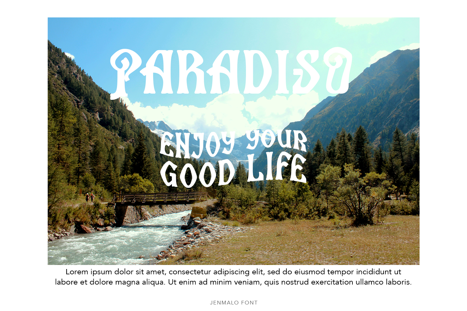 Jenmalo Display Font - Image 4