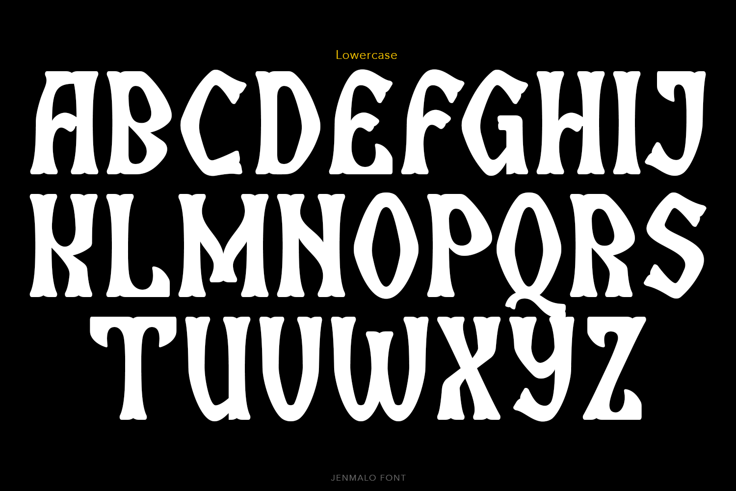 Jenmalo Display Font - Image 7
