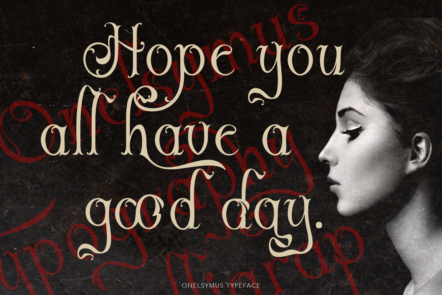 Onelsymus - Vintage Display Font - Image 10