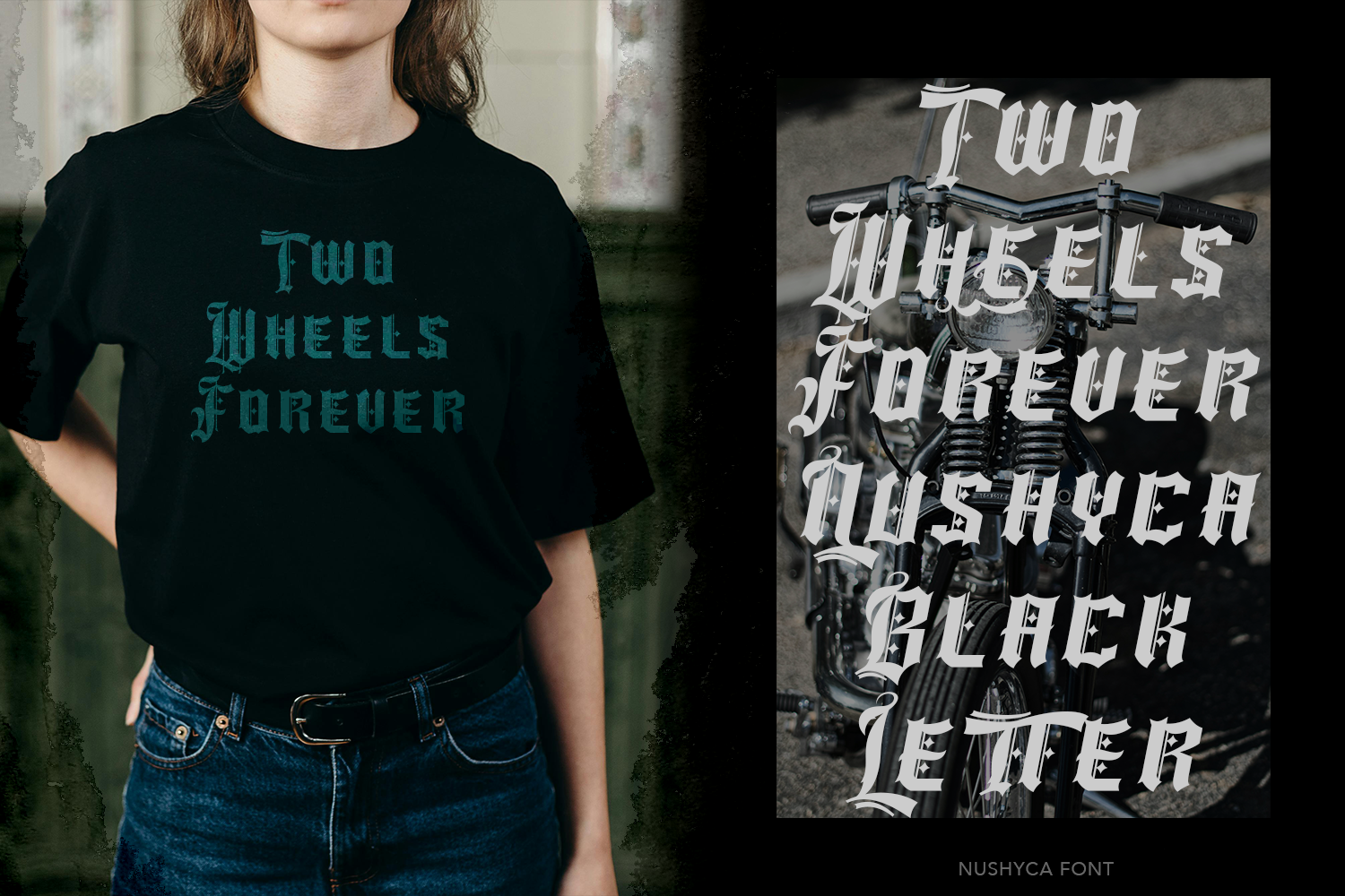 Nushyca Blackletter Font - Image 4