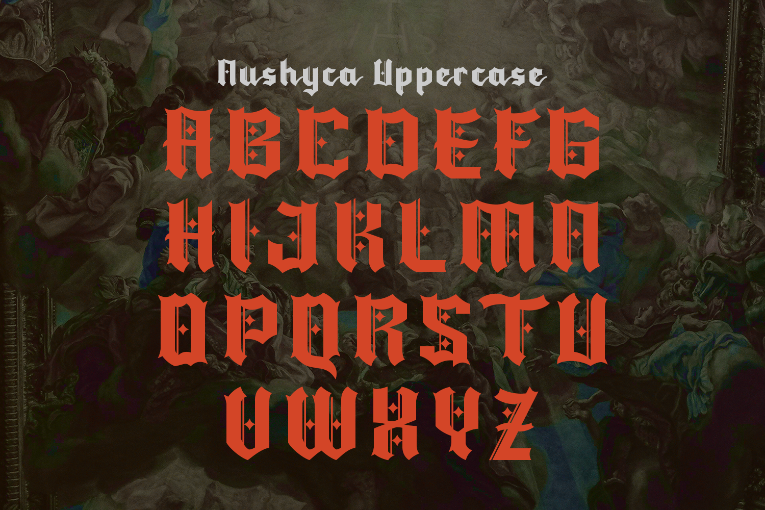 Nushyca Blackletter Font - Image 5