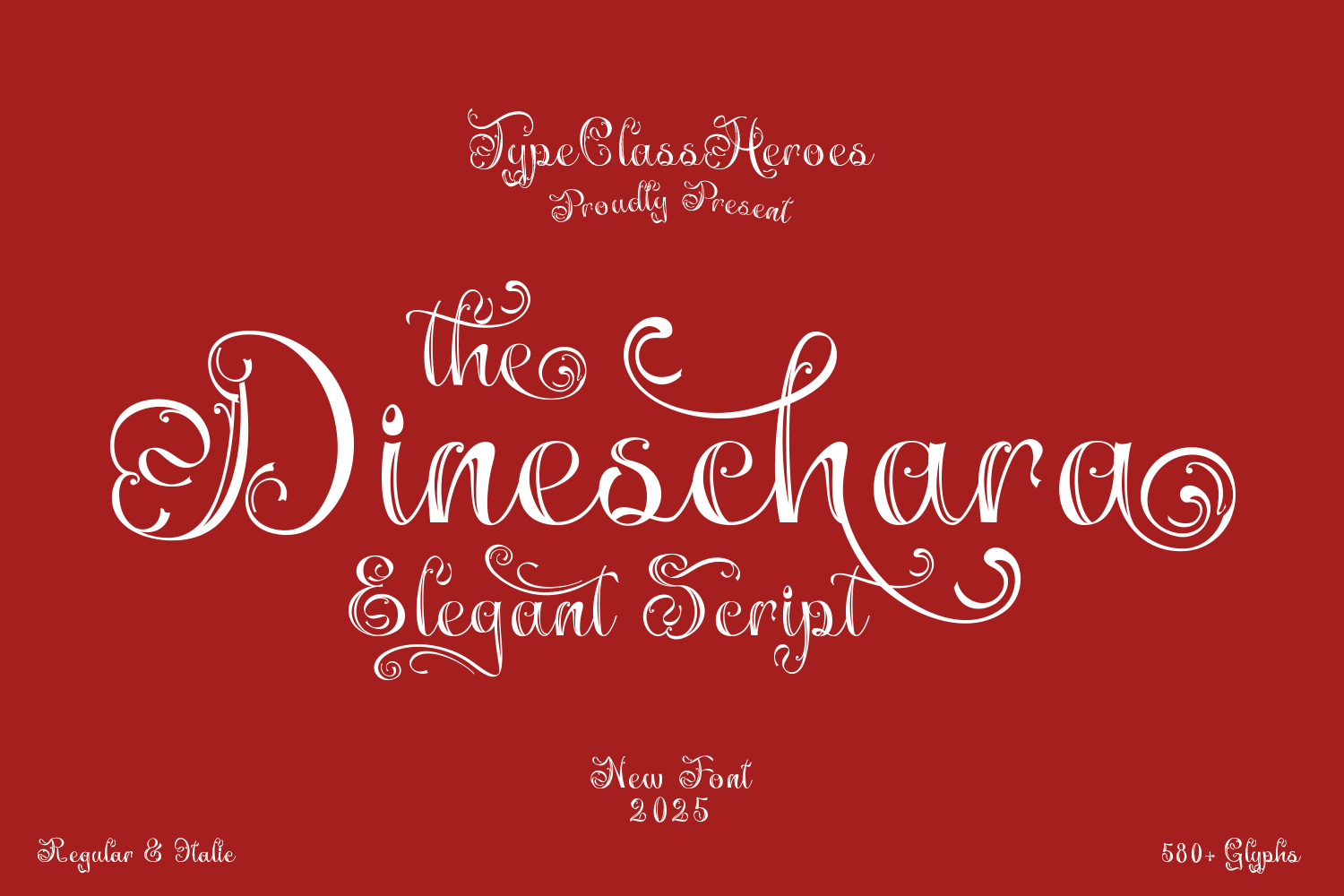 Dineschara Elegant Script