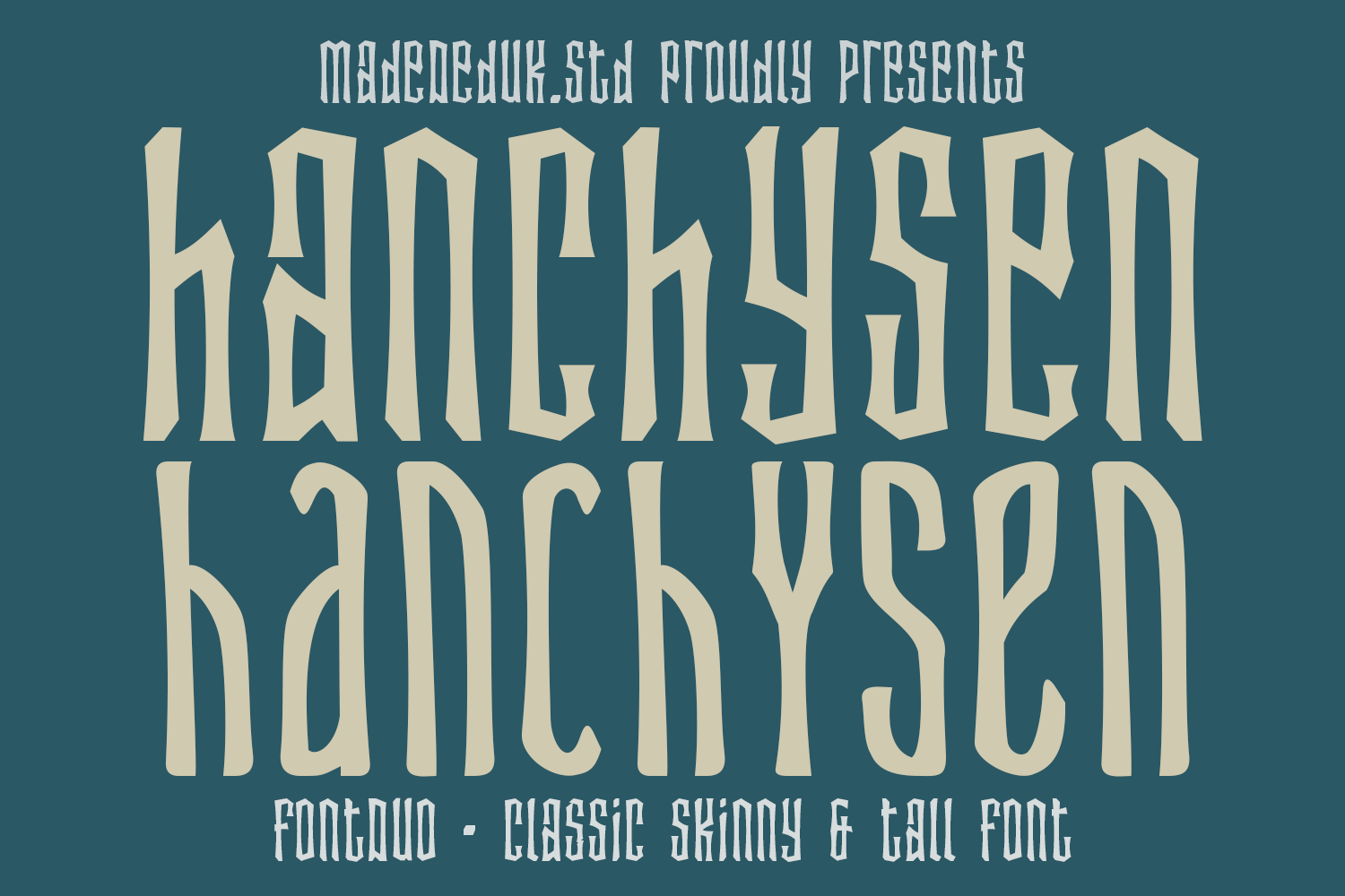 Hanchysen Font Duo