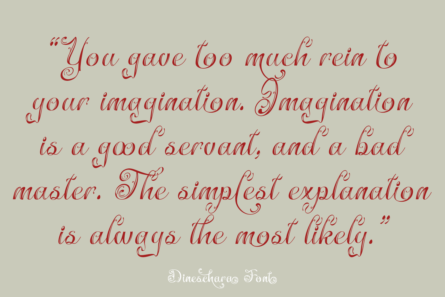 Dineschara Elegant Script - Image 2