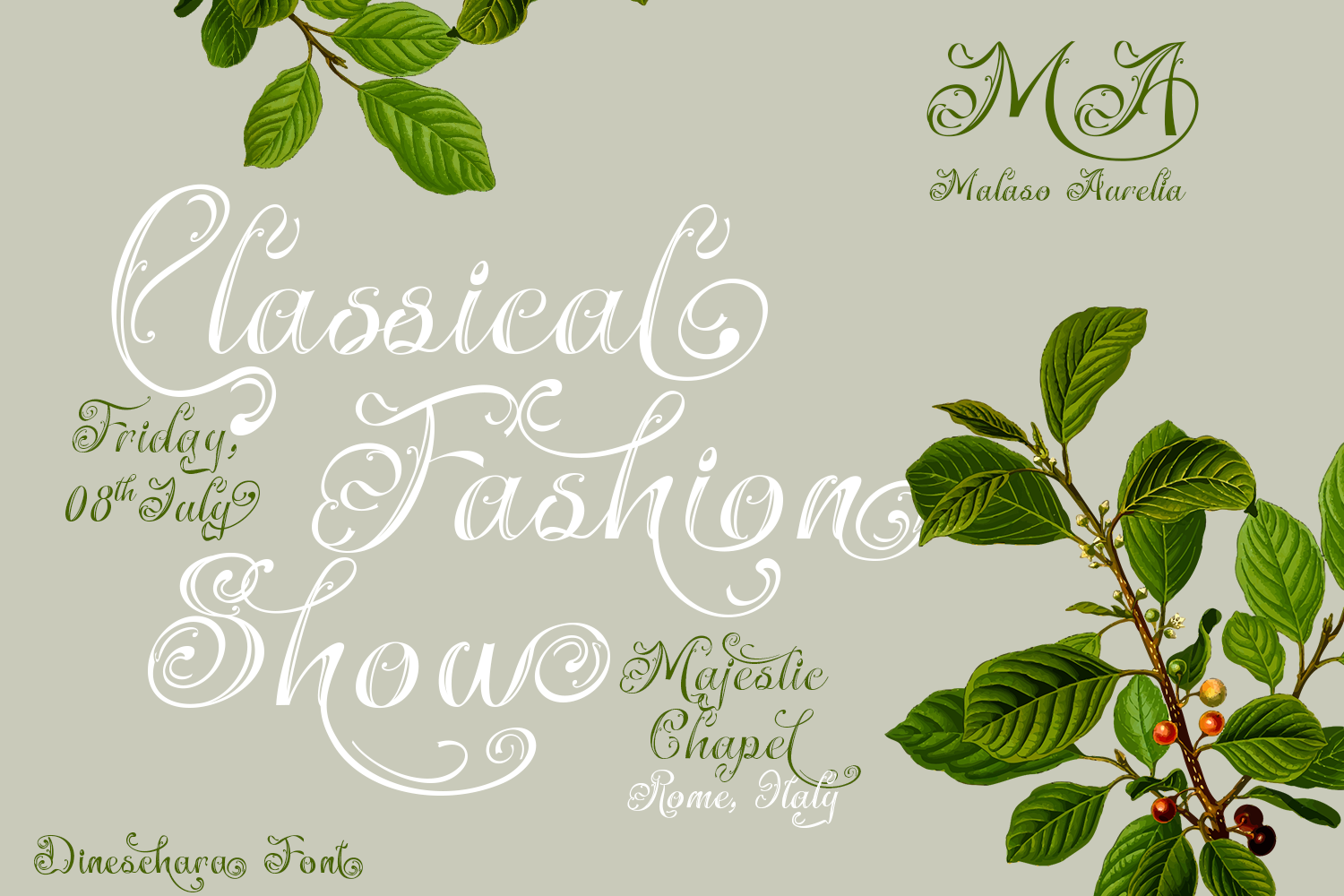 Dineschara Elegant Script - Image 6