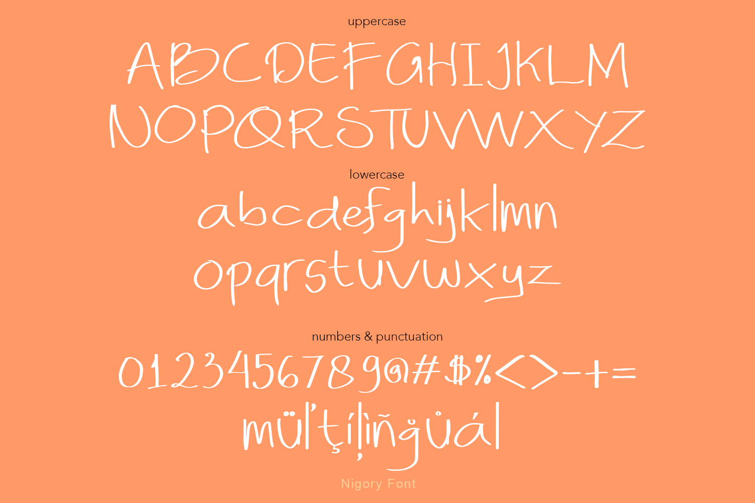 Nigory Handwritten Font - Image 6