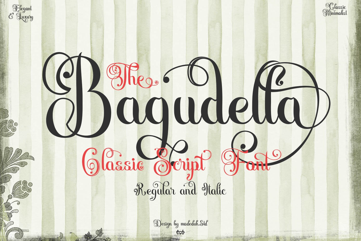 Bagundella Classic Script