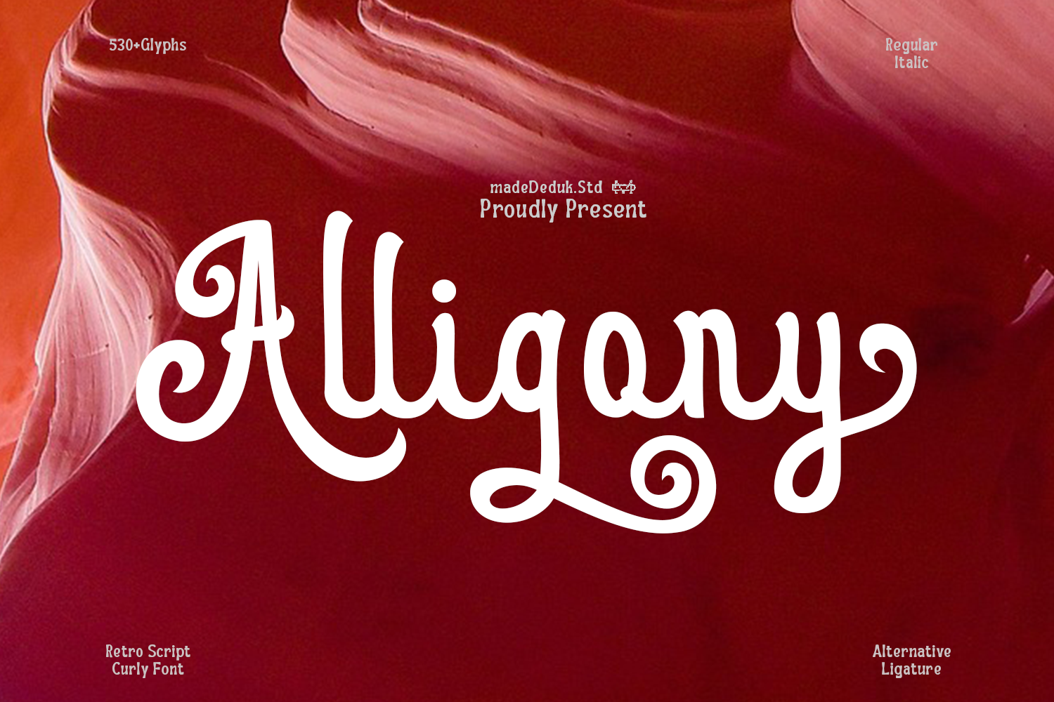 Alligony Retro Script