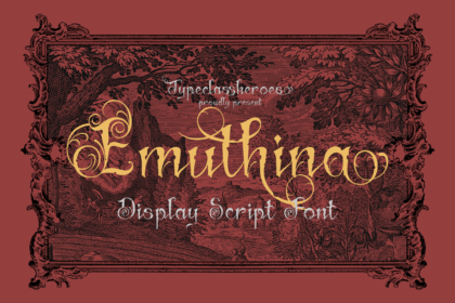 Emuthina Decorative Font