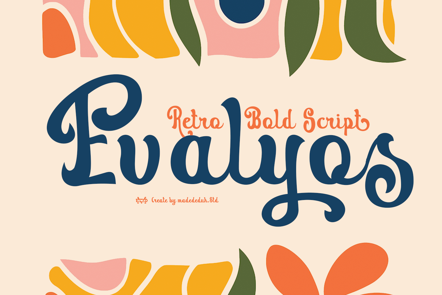 Evalyos Retro Font