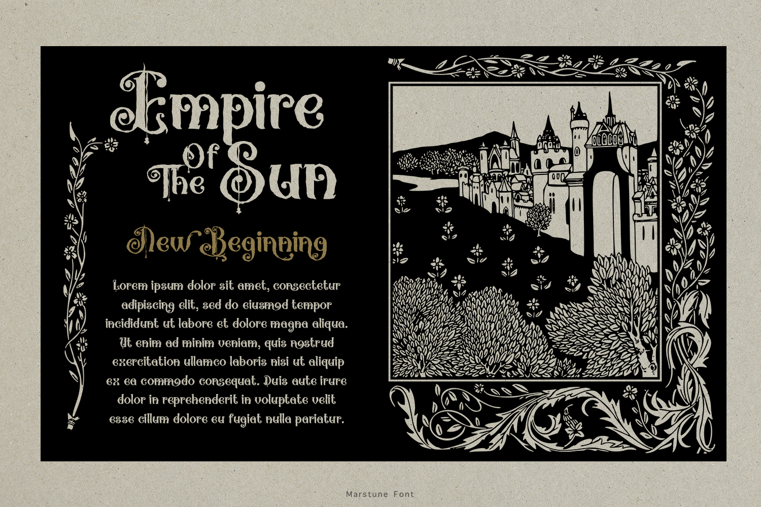 Marstune Vintage Font - Image 3