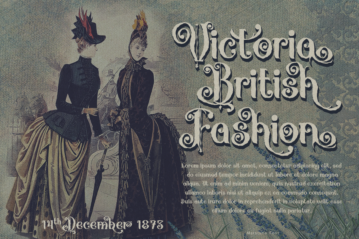 Marstune Vintage Font - Image 5