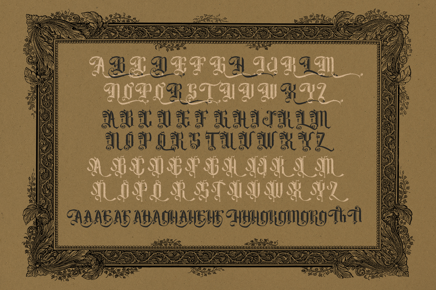 Kolithagente Blackletter Font - Image 5