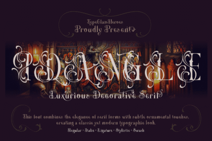Idangle - Decorative Serif