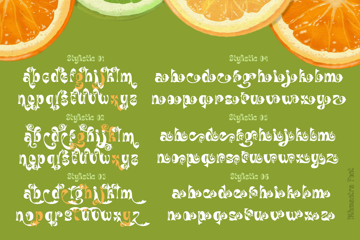 Dihmantra Bold Display Typeface - Image 10