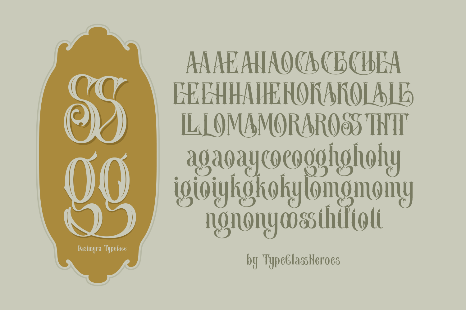 Dasimyra Antique Typeface - Image 10