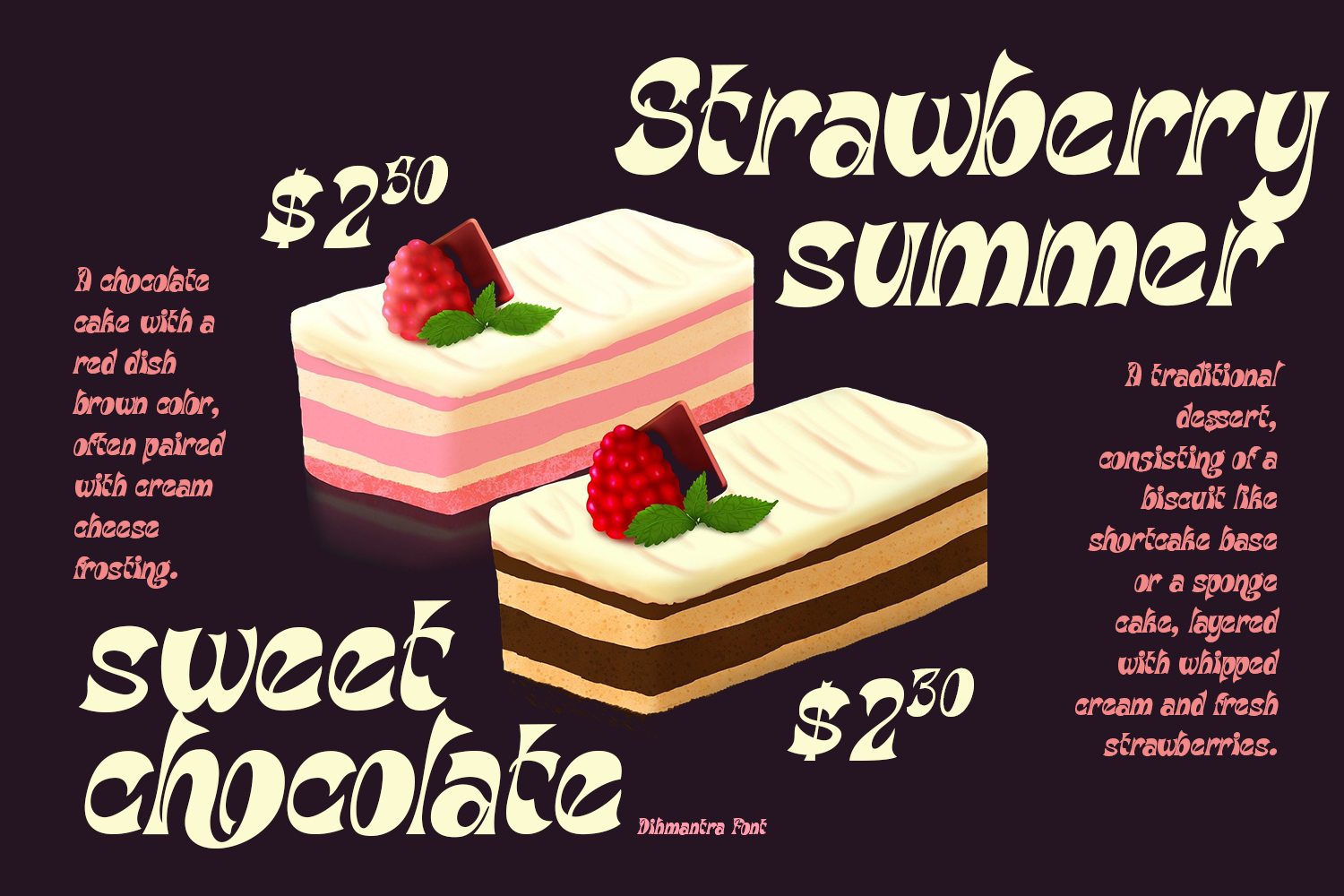 Dihmantra Bold Display Typeface - Image 4