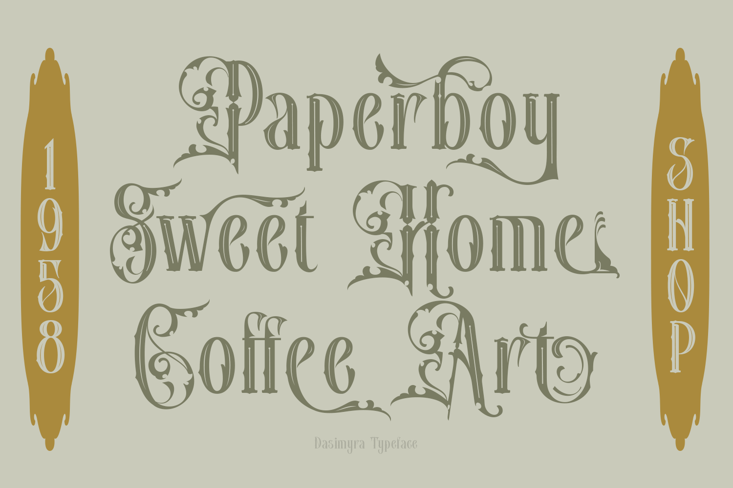 Dasimyra Antique Typeface - Image 4