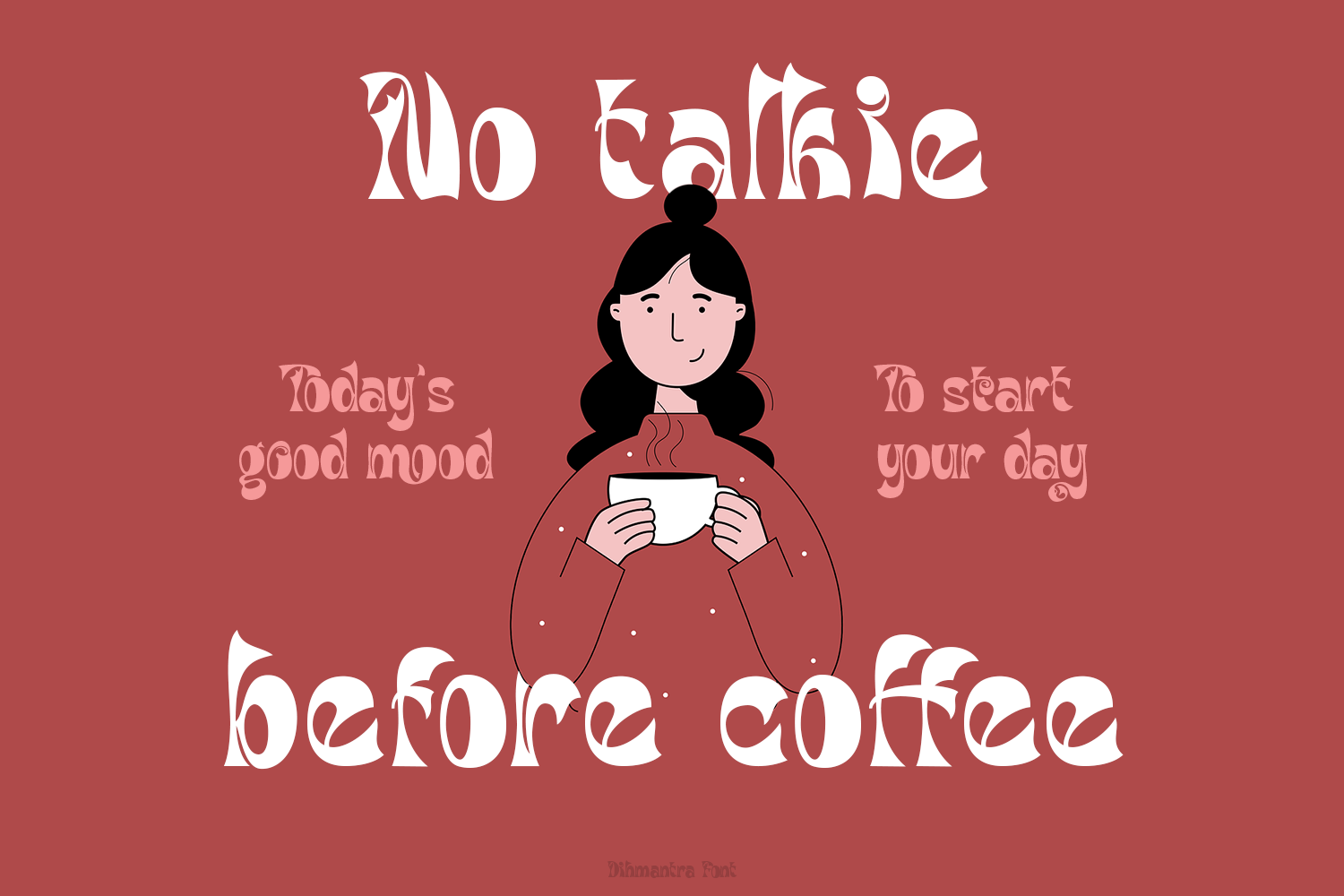 Dihmantra Bold Display Typeface - Image 7