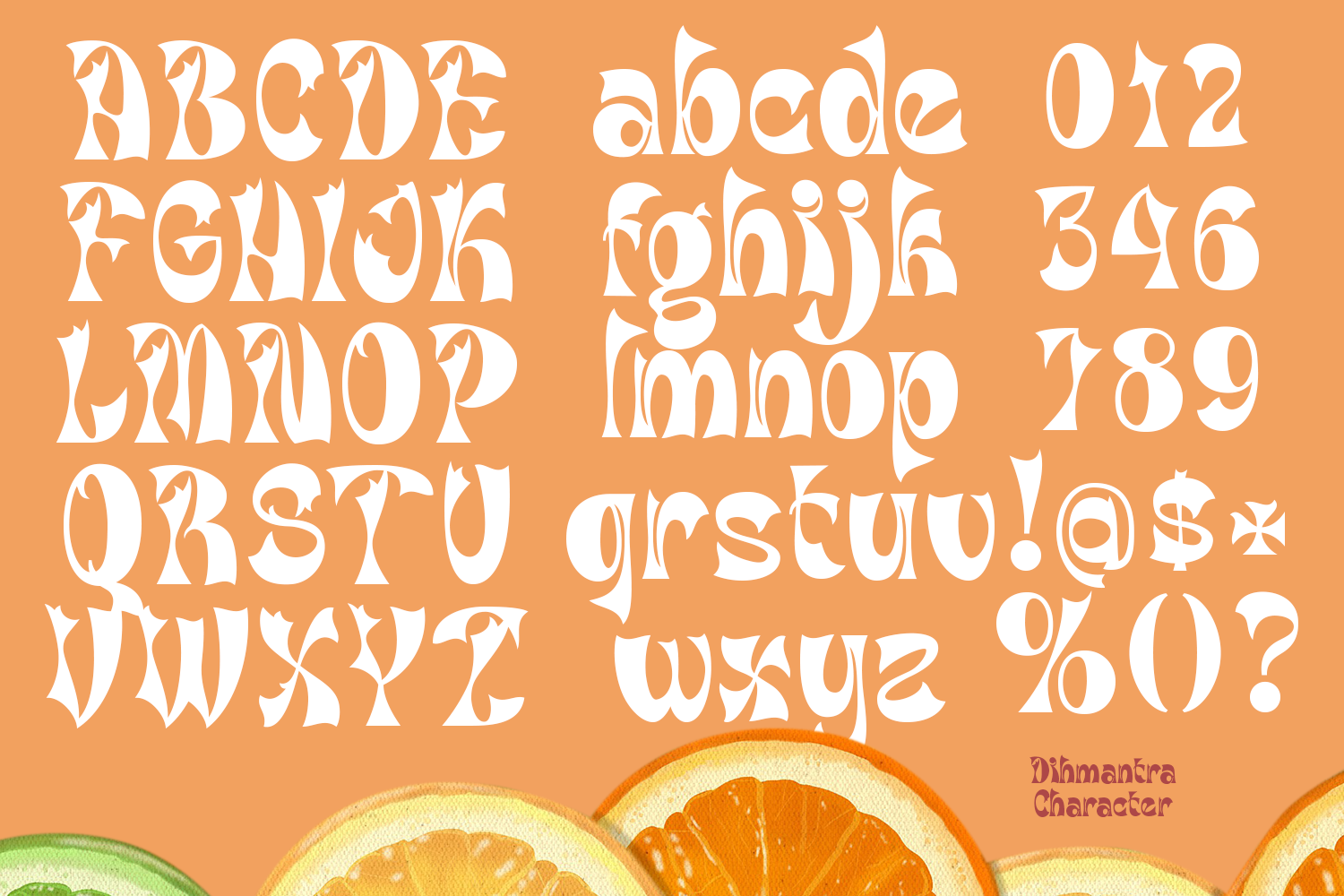 Dihmantra Bold Display Typeface - Image 8