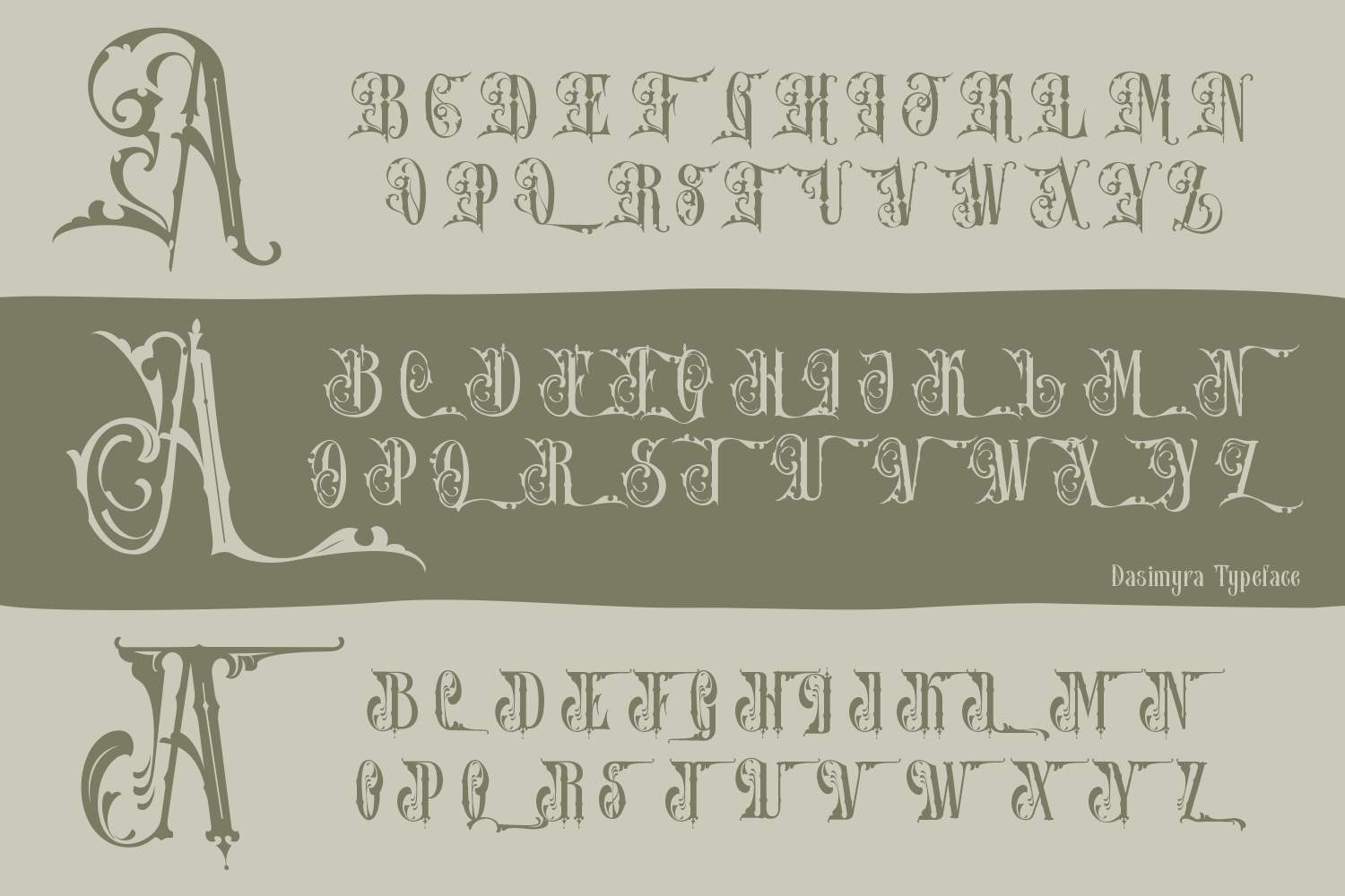 Dasimyra Antique Typeface - Image 8