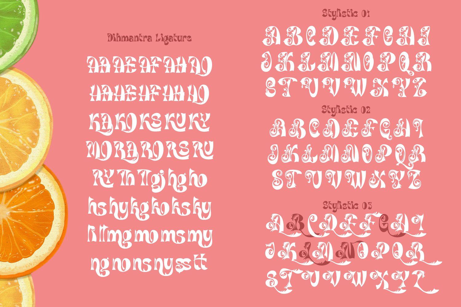Dihmantra Bold Display Typeface - Image 9