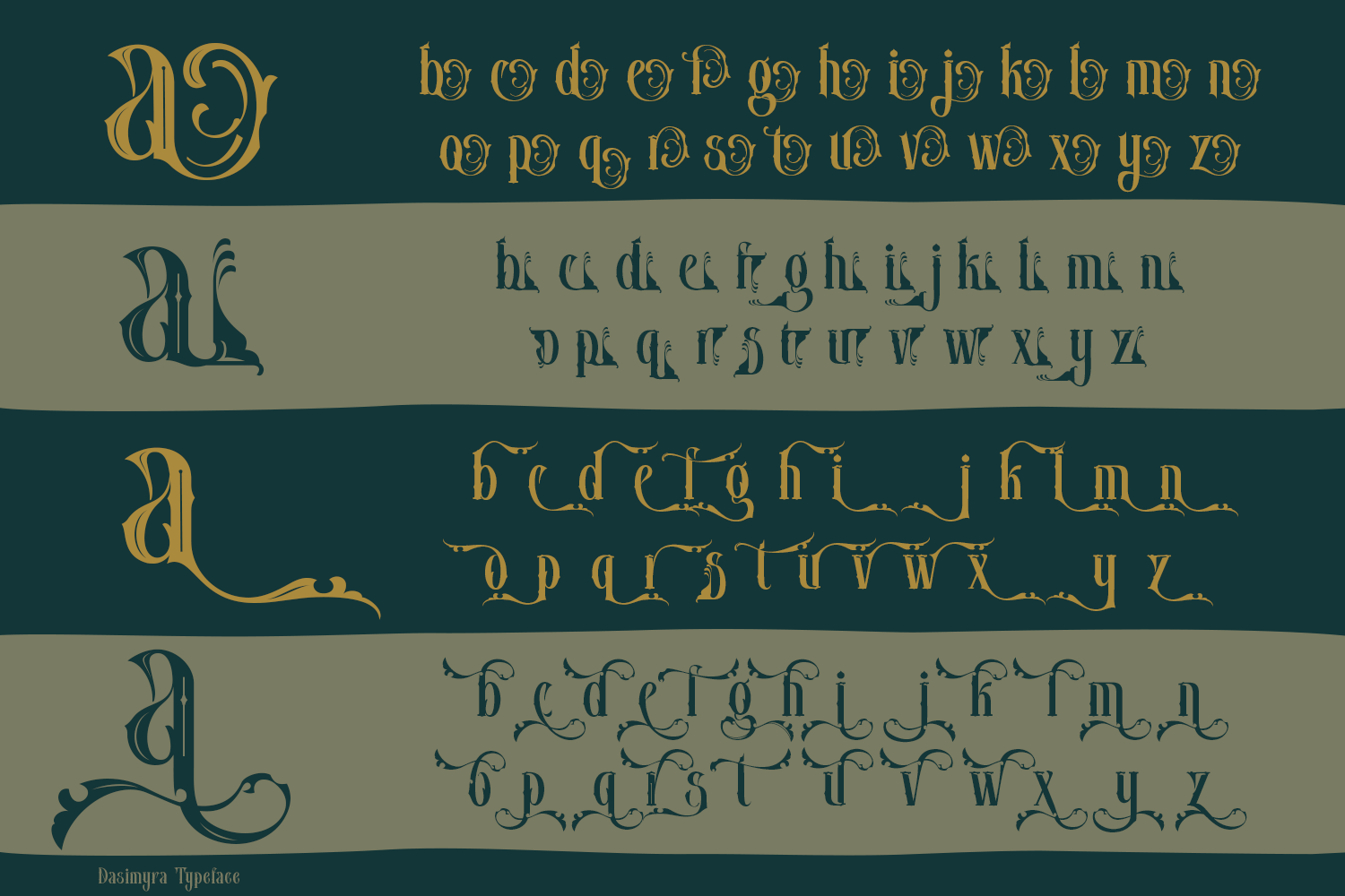 Dasimyra Antique Typeface - Image 9